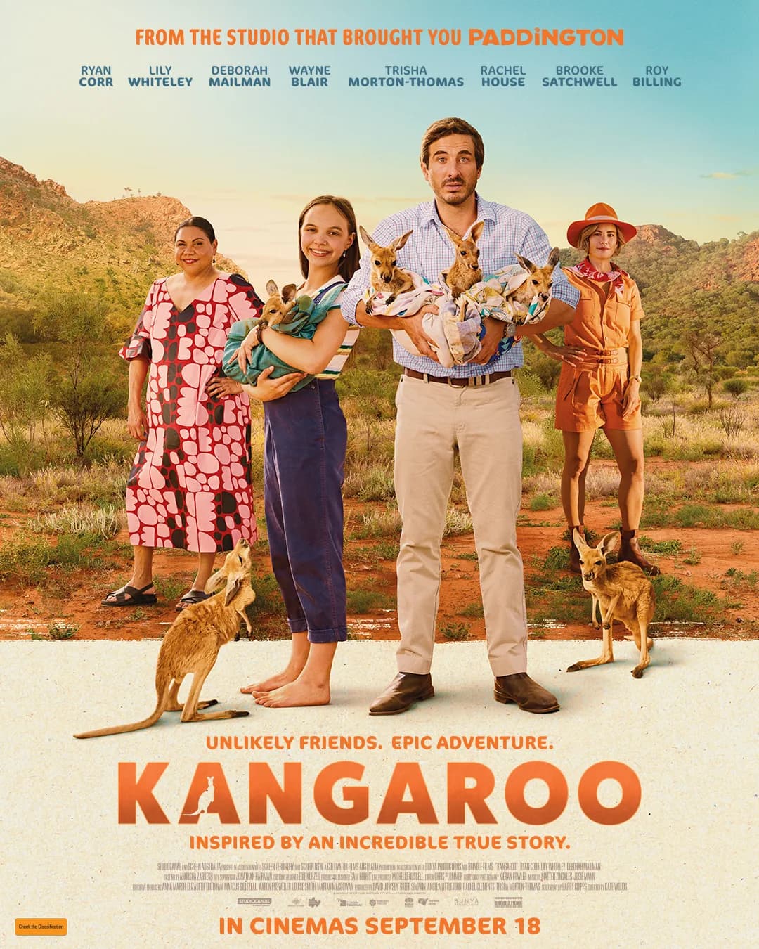 Kangaroo leaps into the Uk top 12 spot on opening weekend in UK